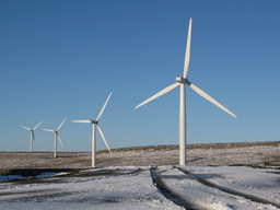 Wind turbine scout moor