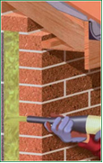 Cavity wall insulation